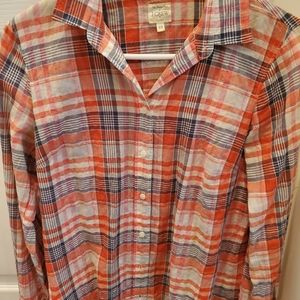 Button down - dress it up with pearls or down!